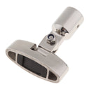 Marine Boat Sun Shade Awning Hand Rail Fitting, 316 Stainless Steel Hardware 19mm Slide Cap