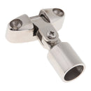 Marine Boat Sun Shade Awning Hand Rail Fitting, 316 Stainless Steel Hardware 22mm Slide Cap