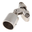 Marine Boat Sun Shade Awning Hand Rail Fitting, 316 Stainless Steel Hardware 32mm Slide Cap