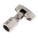 Heavy Duty Boat Hand Rail Fitting 7/8 inch (22mm) Elbow -Stainless Steel- Marine Awning Hardware