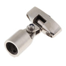 Heavy Duty Boat Hand Rail Fitting 7/8 inch (22mm) Elbow -Stainless Steel- Marine Awning Hardware