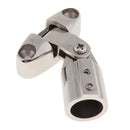 Heavy Duty Boat Hand Rail Fitting 7/8 inch (22mm) Elbow -Stainless Steel- Marine Awning Hardware