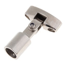 Marine Boat Awning Hand Rail Fitting 7/8 Inch (22mm) Elbow, 316 Stainless Steel Deck Hardware