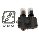 Transmission Dual Linear Solenoid with 1Pcs Gasket and 3Pcs O-Rings, Replace 28250P6H024, 28250-P6H-024 for Honda Accord