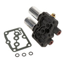Transmission Dual Linear Solenoid with 1Pcs Gasket and 3Pcs O-Rings, Replace 28250P6H024, 28250-P6H-024 for Honda Accord
