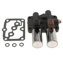 Transmission Dual Linear Solenoid with 1Pcs Gasket and 3Pcs O-Rings, Replace 28250P6H024, 28250-P6H-024 for Honda Accord