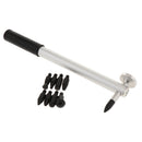 Aluminum Dent Hail Hammer Tap Down with Screw-on Plastic Tip for Car Repair Tool