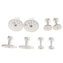 (Variety Pack of 8) Aluminum Alloy Glue Puller Tabs Paintless Repair Tools for Car Body Dent Removal