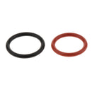 Pro-Parts 91345-RDA-A01 / 91370-SV4-000 Power Steering Pump Rubber Inlet & Outlet O-Ring Seals for Honda Accord Civic(2pcs/Pack)