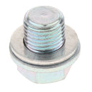 Silver Anodized Magnetic Engine Oil Pan Drain Plug/Bolt W/ Crush Washer M14*12mm for For Honda Accord