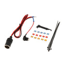 Car Cigarette Lighter, Add-a-Circuit Fuse Tap Cable 1 Meter, 5A 10A 15A Blade Fuse Holder Flat Remover