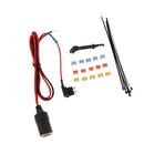 Car Cigarette Lighter, Add-a-Circuit Fuse Tap Cable 1 Meter, 5A 10A 15A Blade Fuse Holder Flat Remover