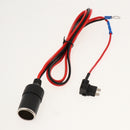 Car Cigarette Lighter, Add-a-Circuit Fuse Tap Cable 1 Meter, 5A 10A 15A Blade Fuse Holder Flat Remover