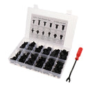 Auto Clips Car Vent Body Clips Retainer Push Kit - 240Pcs Car Panel Trim Plastic Fasteners Rivet Kits Universal for Ford GM FOR Toyota FOR Honda