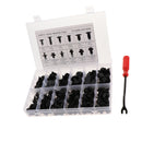 Auto Clips Car Vent Body Clips Retainer Push Kit - 240Pcs Car Panel Trim Plastic Fasteners Rivet Kits Universal for Ford GM FOR Toyota FOR Honda