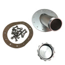 Aluminum Billet Fuel Cell Fuel Surge Tank Cap 12 Bolts Fuel Cap 45 Degree Filler Neck