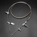 Stainless Steel Braided Kickdown Cable Detent for Ford C4 Mustang,Falcon, Ranchero, F150 truck, Bronco, Van