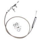 Stainless Steel Braided Kickdown Cable Detent for GM CHEVY/ PONTIAC/OLDSMOBILE/BUICK 700R4