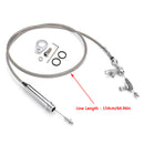 Stainless Steel Braided Kickdown Cable Detent for GM CHEVY/ PONTIAC/OLDSMOBILE/BUICK 700R4