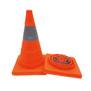 Telescopic Folding Road Cone Barricades Warning Sign Reflective Oxford Traffic Cone Traffic Facilities For Road Safety