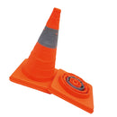 Telescopic Folding Road Cone Barricades Warning Sign Reflective Oxford Traffic Cone Traffic Facilities For Road Safety