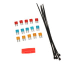 1set 100cm Car Cigarette Cigar Lighter socket 12V Extension standard Fuse Tap Holder Lead with Small size fuse 5/10/15A