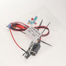 1set 100cm Car Cigarette Cigar Lighter socket 12V Extension standard Fuse Tap Holder Lead with Small size fuse 5/10/15A