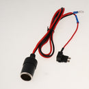1set 100cm Car Cigarette Cigar Lighter socket 12V Extension standard Fuse Tap Holder Lead with Small size fuse 5/10/15A