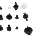 450pcs Fender Clip,Plastic Clips for Car,Push-Type Bumper Fasteners Rivet Clips Auto Clips & Fastener