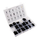 450pcs Fender Clip,Plastic Clips for Car,Push-Type Bumper Fasteners Rivet Clips Auto Clips & Fastener