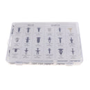 450pcs Fender Clip,Plastic Clips for Car,Push-Type Bumper Fasteners Rivet Clips Auto Clips & Fastener