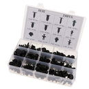 240pcs Fender Clip,Plastic Clips for Car,Push-Type Bumper Fasteners Rivet Clips Auto Clips & Fastener