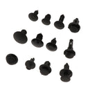 240pcs Fender Clip,Plastic Clips for Car,Push-Type Bumper Fasteners Rivet Clips Auto Clips & Fastener
