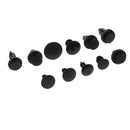340pcs Fender Clip,Plastic Clips for Car,Push-Type Bumper Fasteners Rivet Clips Auto Clips & Fastener