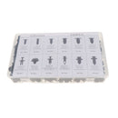 340pcs Fender Clip,Plastic Clips for Car,Push-Type Bumper Fasteners Rivet Clips Auto Clips & Fastener