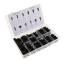 340pcs Fender Clip,Plastic Clips for Car,Push-Type Bumper Fasteners Rivet Clips Auto Clips & Fastener