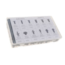 340pcs Fender Clip,Plastic Clips for Car,Push-Type Bumper Fasteners Rivet Clips Auto Clips & Fastener