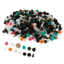 Fender Clips Fastener Rivet Clips Nylon Bumper Automotive Furniture Assembly Expansion Screws Kit Auto Body