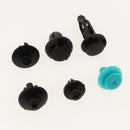 330 Pieces Nylon Bumper Push Fasteners Rivet Clips Expansion Screws Replacement Kit,Bumper Fastener Rivet Clips