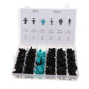 330 Pieces Nylon Bumper Push Fasteners Rivet Clips Expansion Screws Replacement Kit,Bumper Fastener Rivet Clips