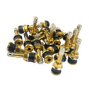 20pcs Car Truck TR500 Straight Copper Tubeless Tire Wheel Valve Stems Kit