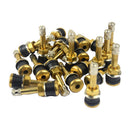20pcs Car Truck TR500 Straight Copper Tubeless Tire Wheel Valve Stems Kit