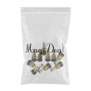 10 Pieces Car Truck TR501 Straight Copper Tubeless Tire Wheel Valve Stem Universal,1.9inch