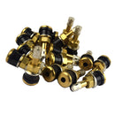 20pcs/lot TR501 48.4mm Brass Auto Tire Valve Extension Adaptor, Tyre Stem Extender Straight Bore for Truck (1.91inch)