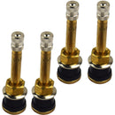 4Pieces TR502 Universal Brass Straight Tubeless Truck Tire Valve Stem Bus