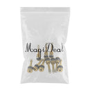 10Pcs TR502 Universal Straight Brass Truck Tire Valve Stem Wheels, 0.63inch Rim Hole for Car/Bus/RV/Motorhome/Camper/Trailer