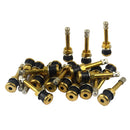 20Pcs TR502 Universal Straight Brass Truck Tire Valve Stem Wheels, 0.63inch Rim Hole for Car/Bus/RV/Motorhome/Camper/Trailer