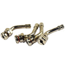 4Pcs Tubeless Truck Tyre Valve Stem 75 Degree Angled Universal for Car Truck RV Minibus Motorcycle Bike Scooter (Rim Hole 0.38inch)