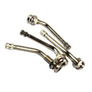 4pcs 60 Degree Angled Wheel Tire Tyre Valve Stem Extension for Car Motorcycle Bike Truck