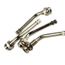 4pcs 60 Degree Angled Wheel Tire Tyre Valve Stem Extension for Car Motorcycle Bike Truck